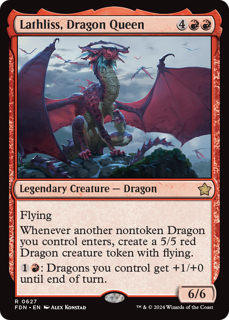 Lathliss, Dragon Queen (FDN-627) -