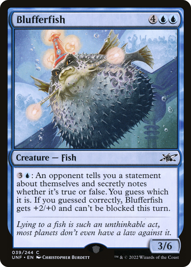 Blufferfish (UNF-039) -  Foil