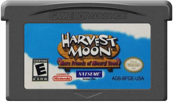 Harvest Moon: More Friends of Mineral Town  - Gameboy Advance (Loose)