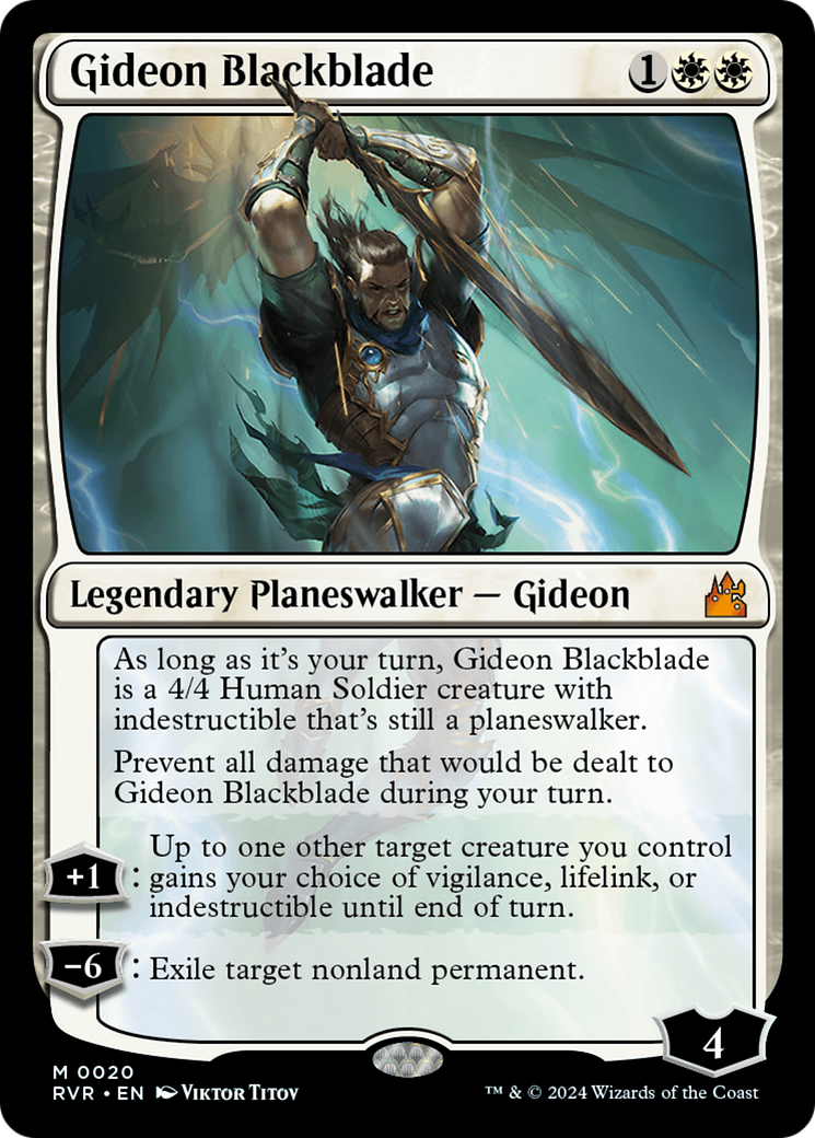 Gideon Blackblade (RVR-020) -