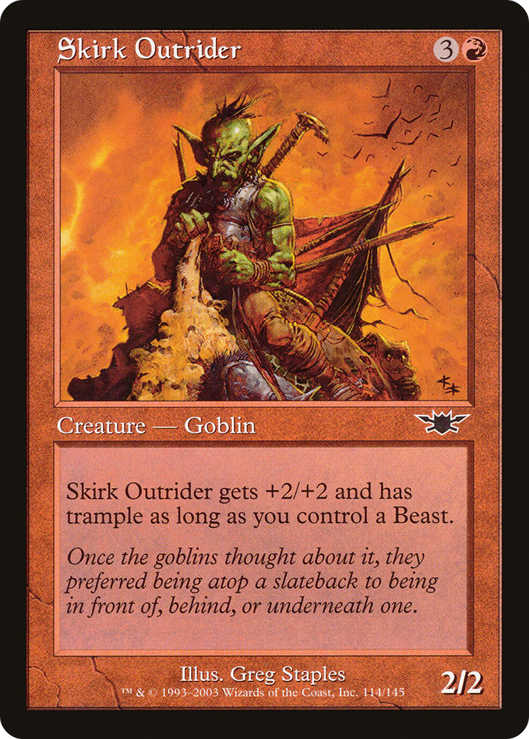 Skirk Outrider (LGN-114) -  Foil