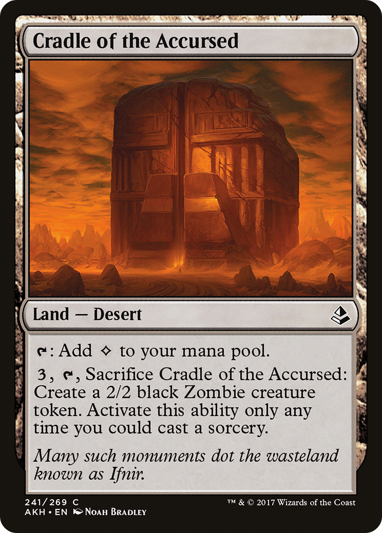 Cradle of the Accursed (AKH-241) -  Foil