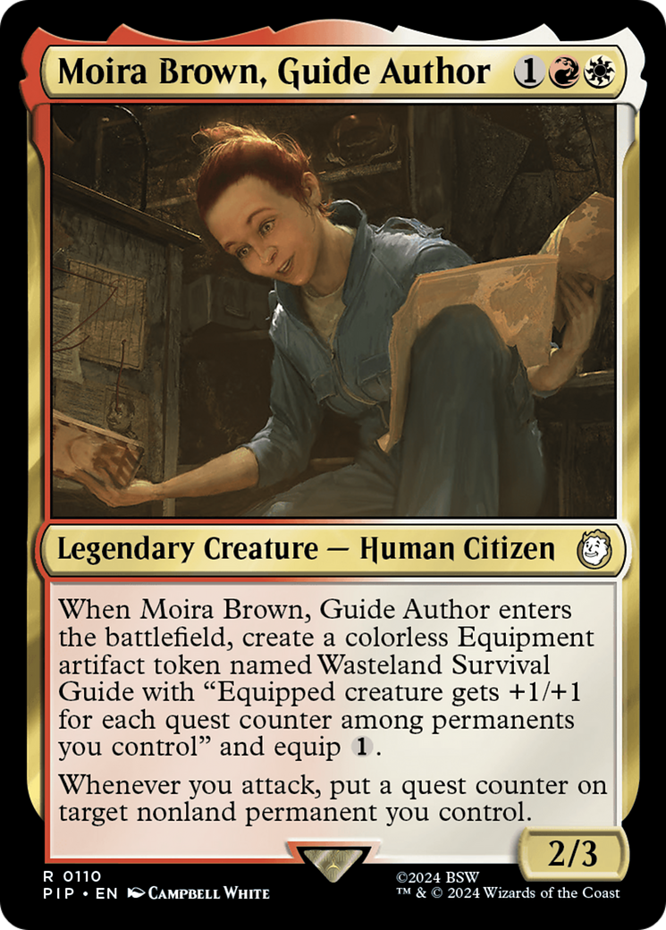 Moira Brown, Guide Author (PIP-110) -  Foil