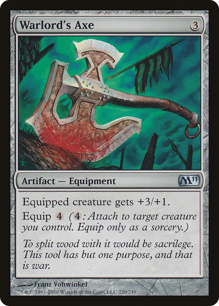 Warlord's Axe (M11-220) -  Foil