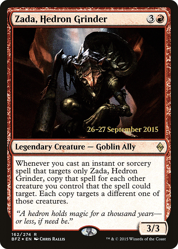 Zada, Hedron Grinder (PRE-162S) -  Foil