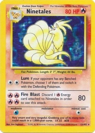 Ninetales 12/102 - Holofoil