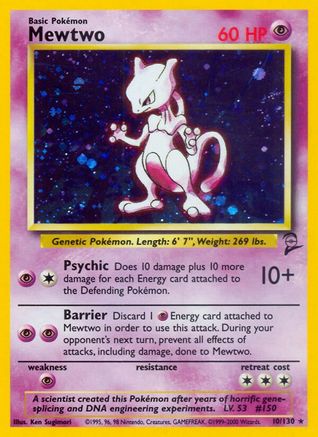 Mewtwo 10/130 - Holofoil