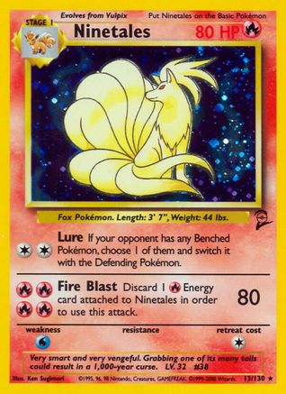 Ninetales 13/130 - Holofoil