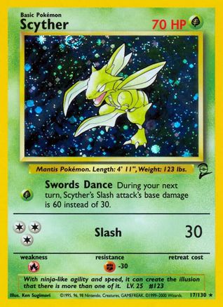 Scyther 17/130 - Holofoil