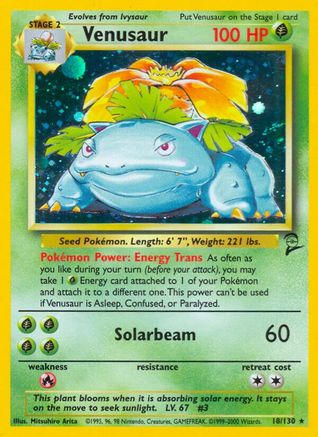 Venusaur 18/130 - Holofoil