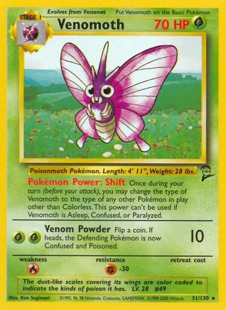 Venomoth 31/130 -