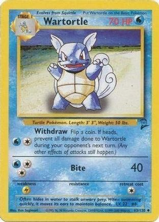 Wartortle 63/130 -