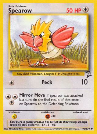 Spearow 92/130 -