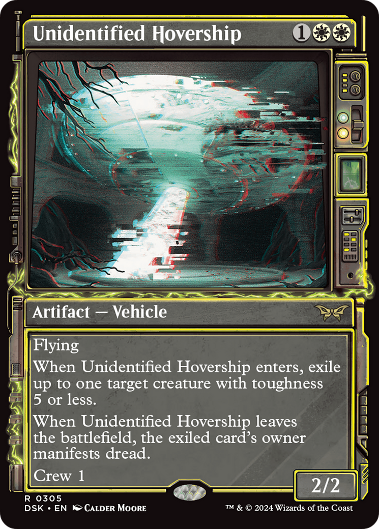 Unidentified Hovership (DSK-305) - : (Showcase) Foil