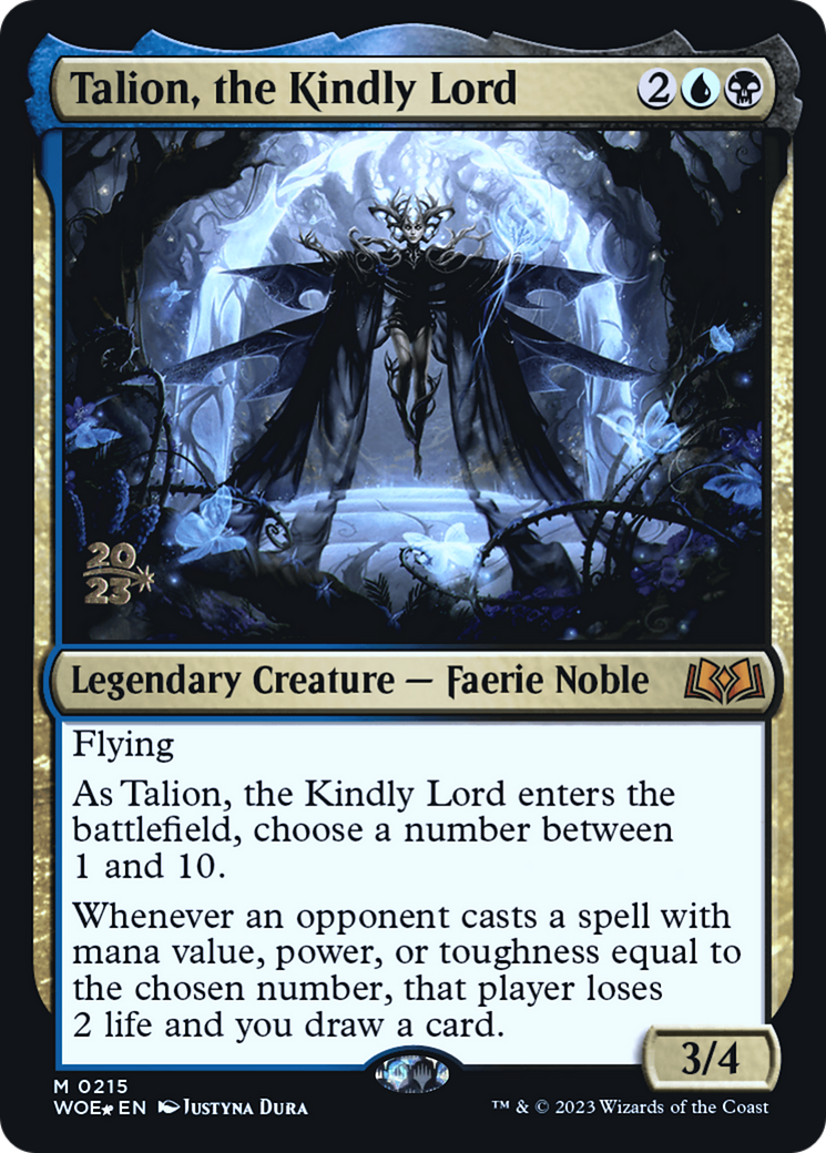 Talion, the Kindly Lord (PRE-215S) -  Foil