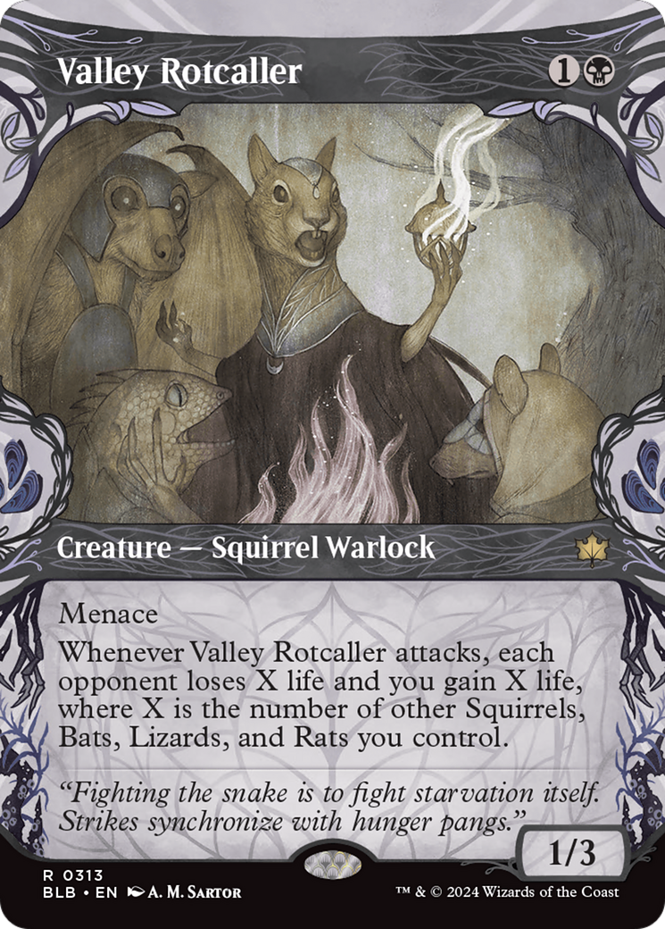 Valley Rotcaller (BLB-313) - : (Showcase) Foil