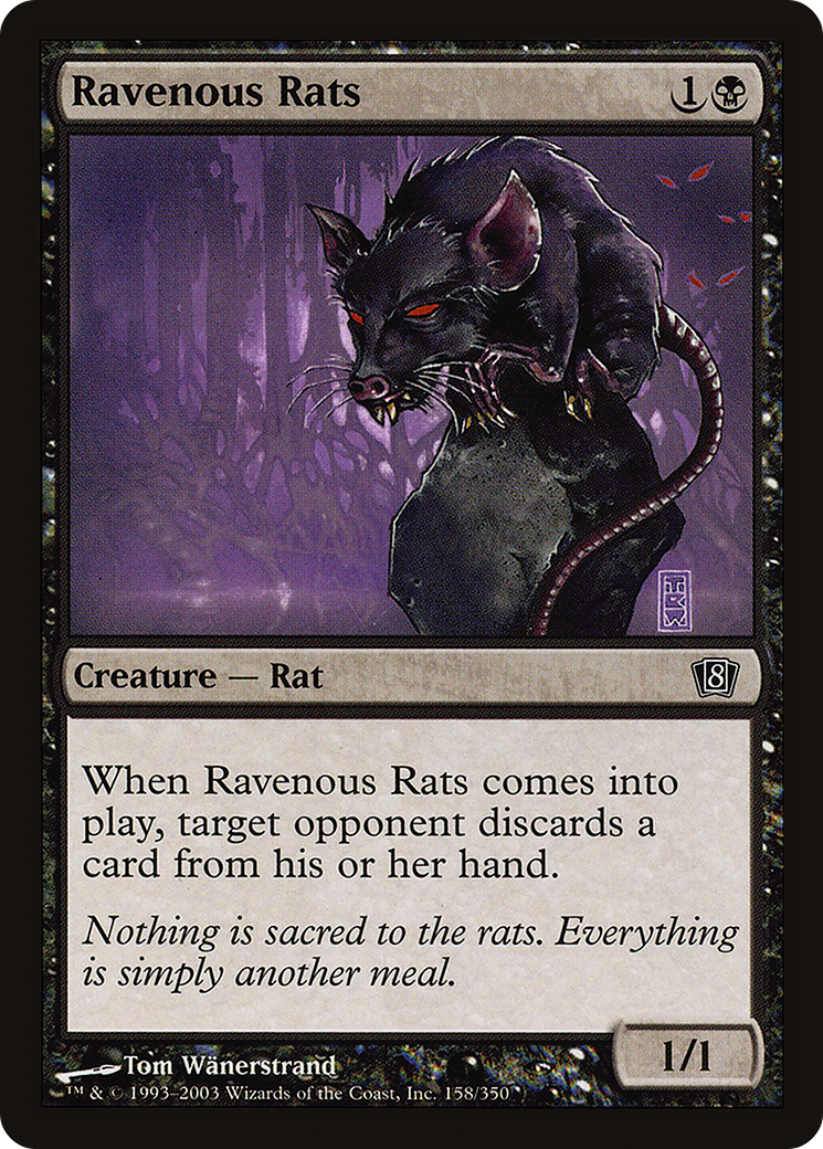 Ravenous Rats (8ED-158★) -  Foil