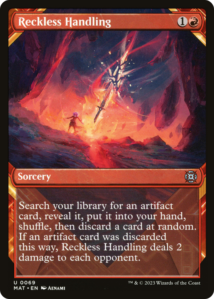 Reckless Handling (MAT-069) - : (Showcase) Foil