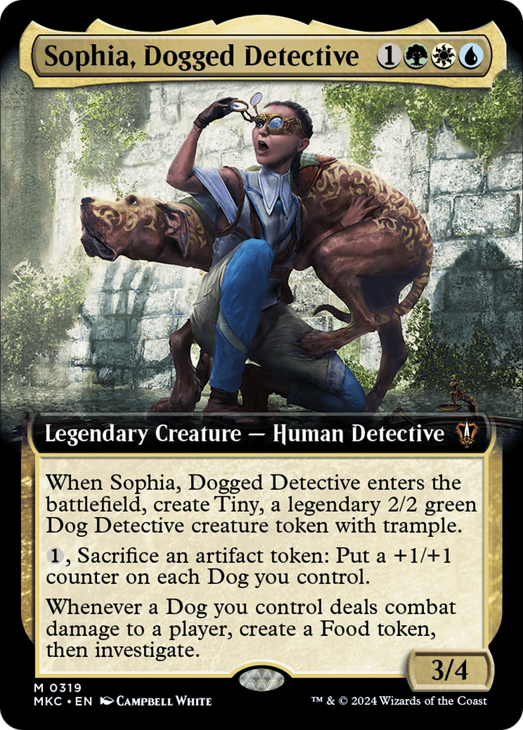 Sophia, Dogged Detective (MKC-319) - : (Extended Art) Foil