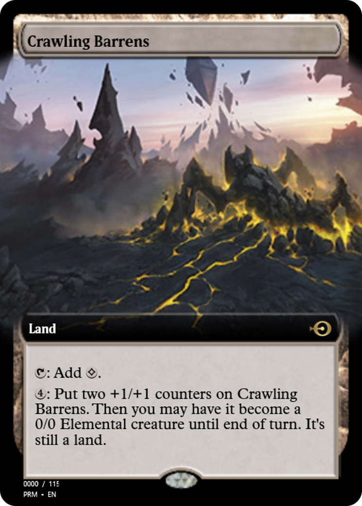 Crawling Barrens (PRM-83732) -  Foil