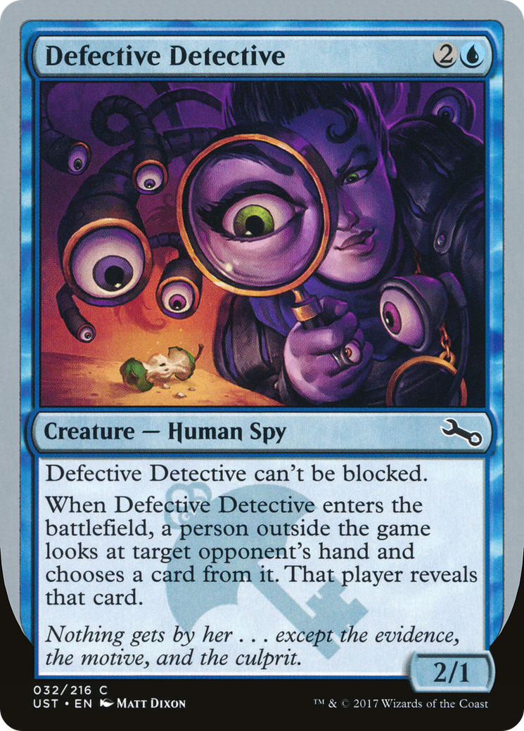 Defective Detective (UST-032) -  Foil