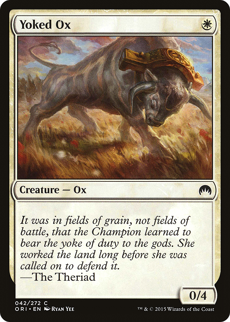 Yoked Ox (ORI-042) -  Foil