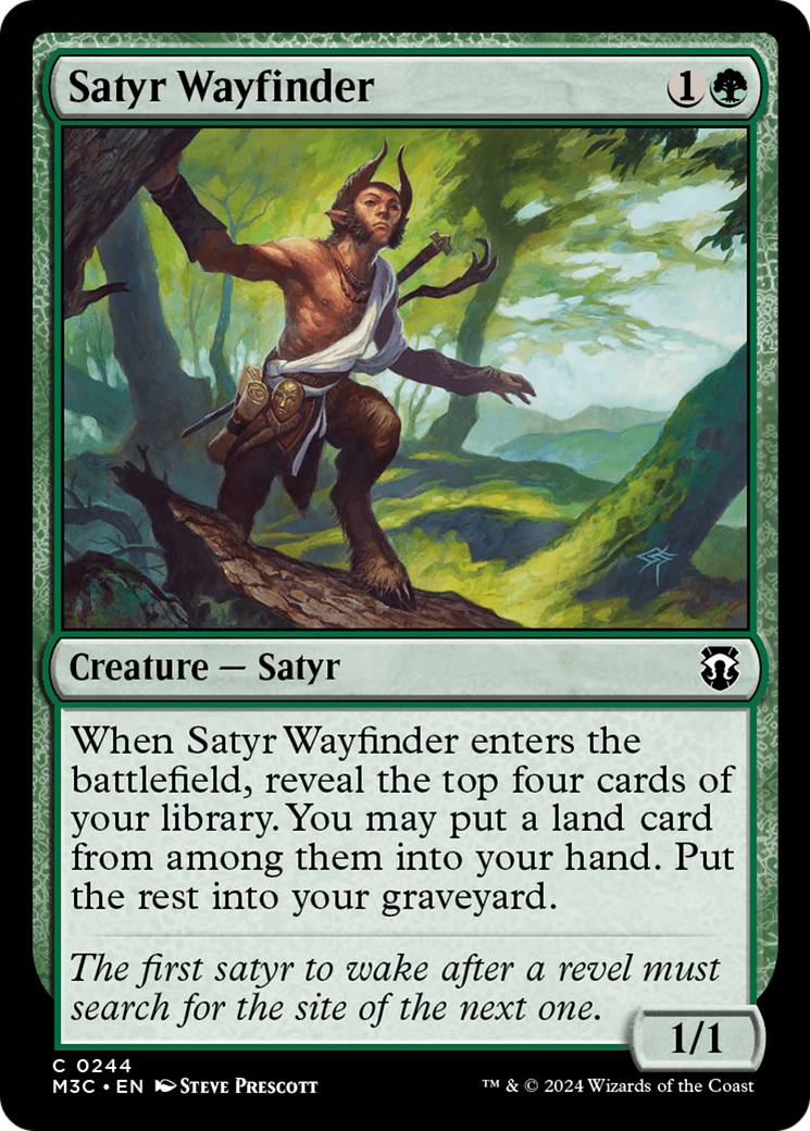 Satyr Wayfinder (M3C-244) -  Foil