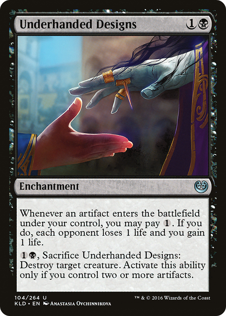 Underhanded Designs (KLD-104) -  Foil