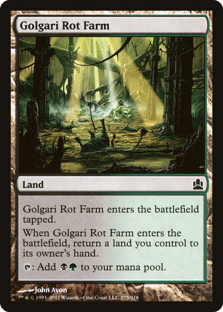 Golgari Rot Farm (CMD-275) -