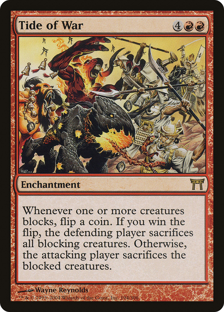 Tide of War (CHK-194) -  Foil