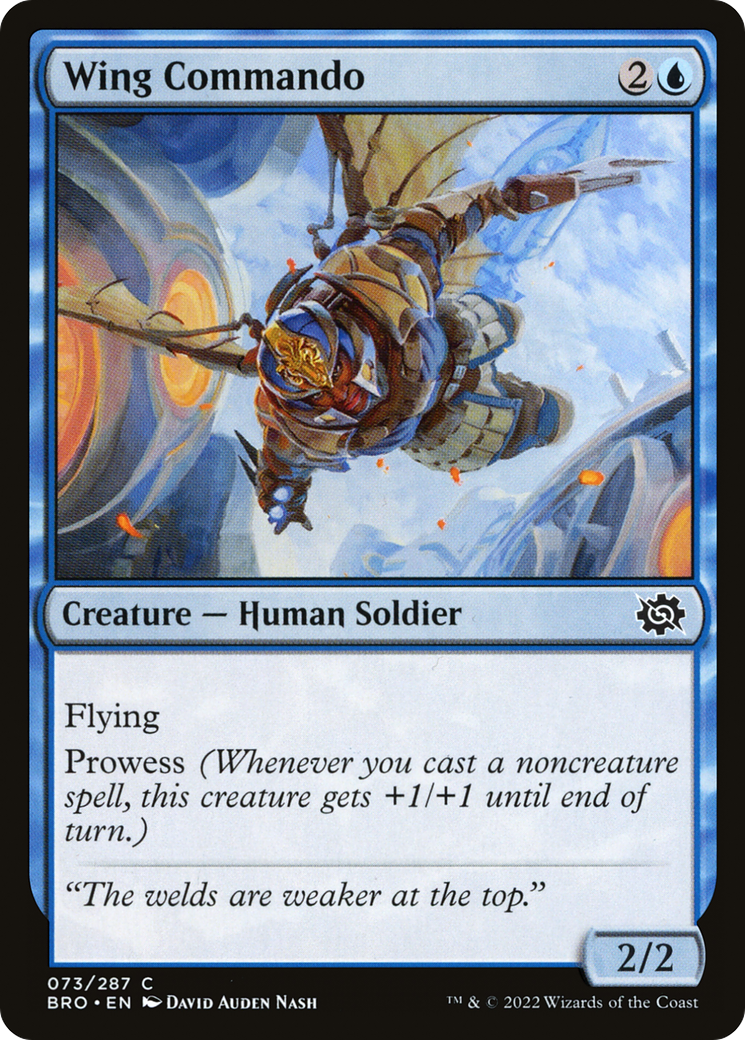 Wing Commando (BRO-073) -  Foil