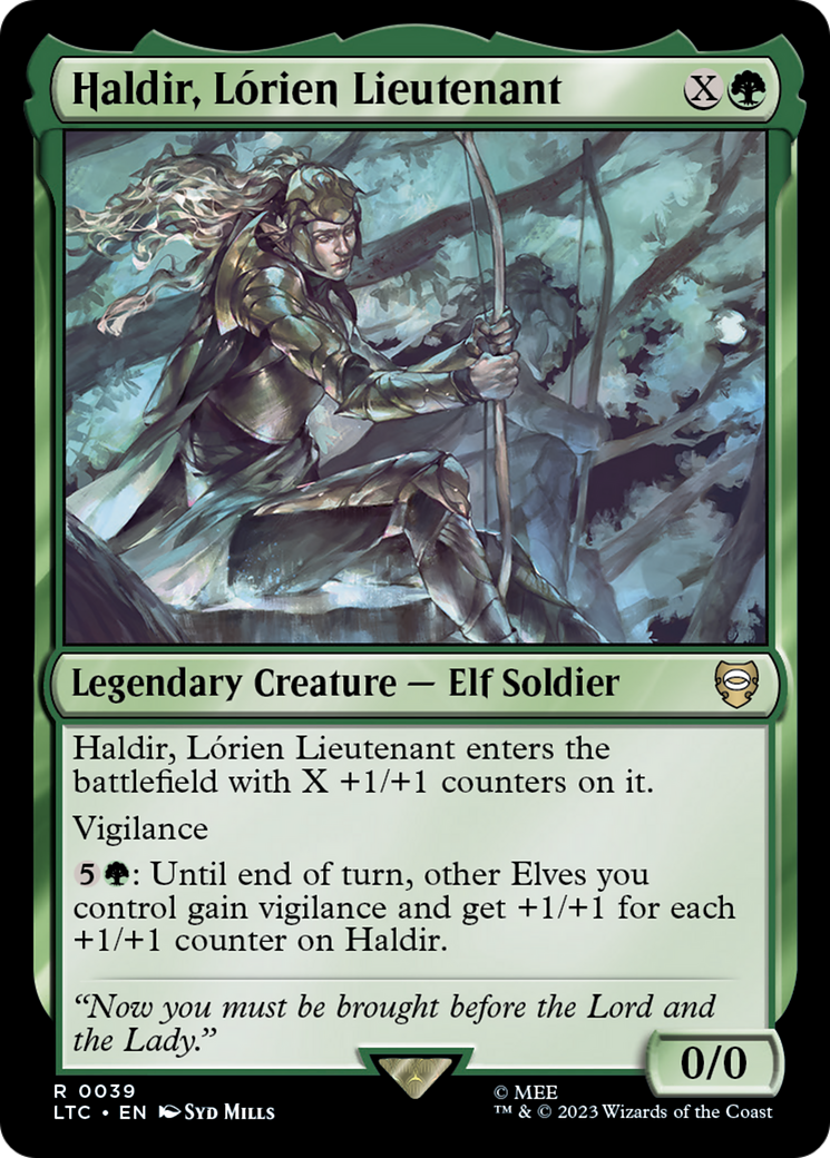 Haldir, Lórien Lieutenant (LTC-039) -