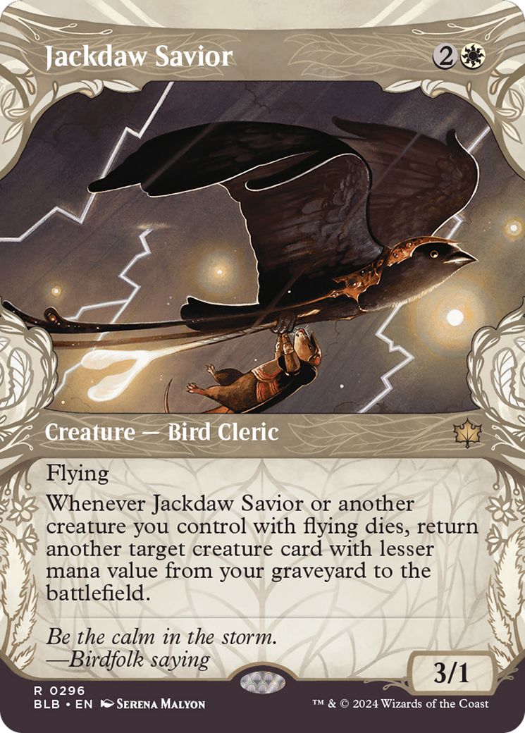 Jackdaw Savior (BLB-296) - : (Showcase) Foil