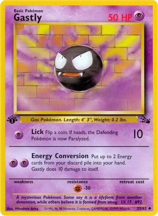 Gastly 33/62 - Unlimited