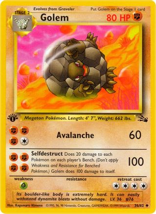 Golem 36/62 - 1st Edition