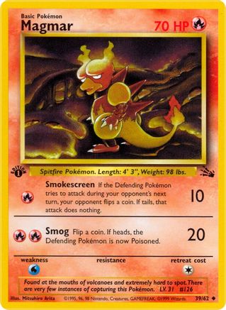 Magmar 39/62 - 1st Edition