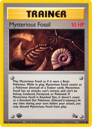 Mysterious Fossil 62/62 - Unlimited