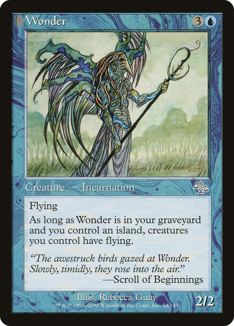 Wonder (JUD-054) - : (tombstone) Foil