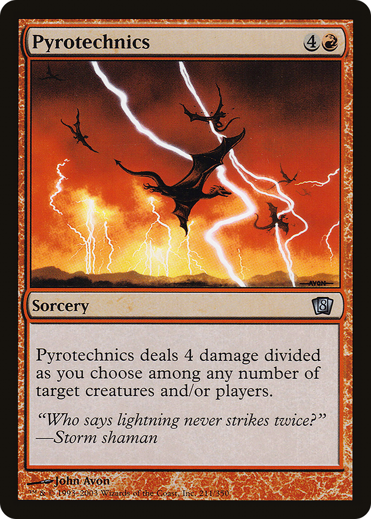 Pyrotechnics (8ED-211★) -  Foil