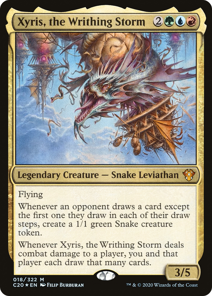 Xyris, the Writhing Storm (C20-018) -  Foil