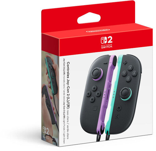 Switch 2 Joy-Con 2 (L)/(R): Light Purple / Light Green