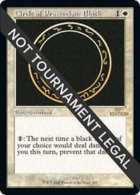 Circle of Protection: Black (Retro Frame)