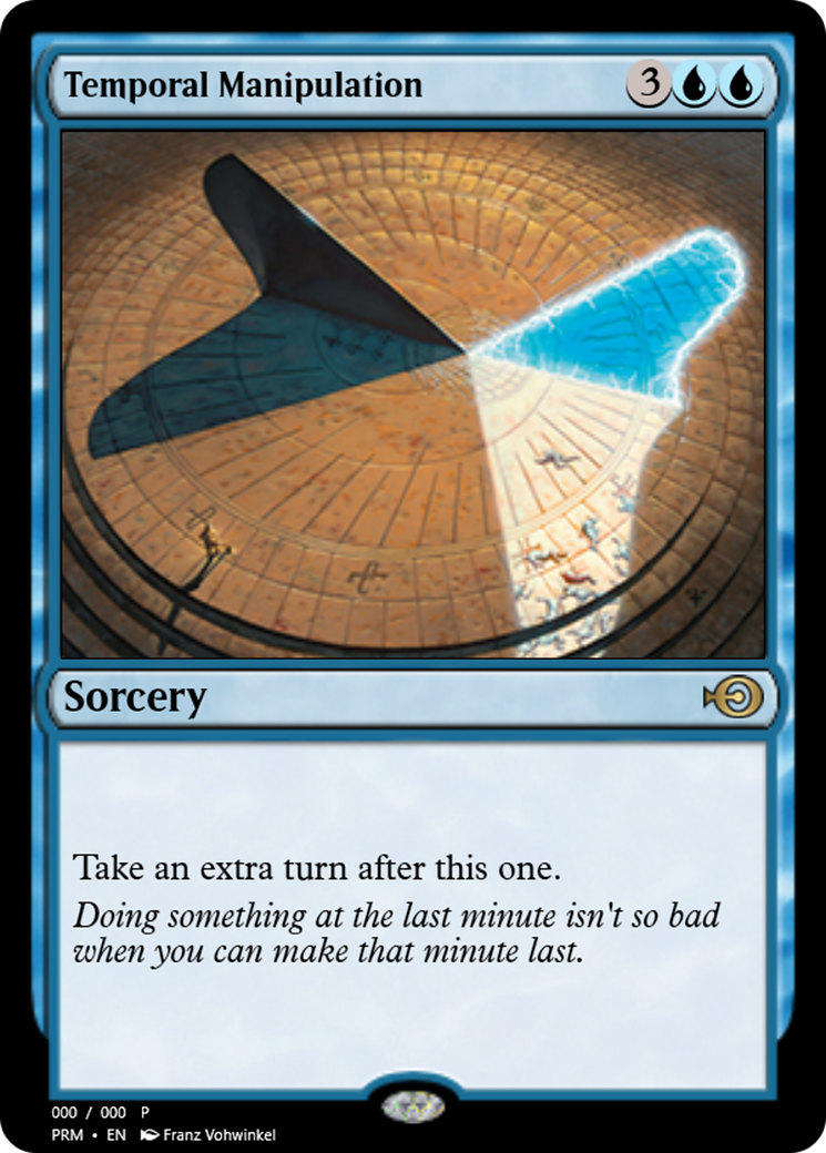 Temporal Manipulation (PRM-55725) -  Foil