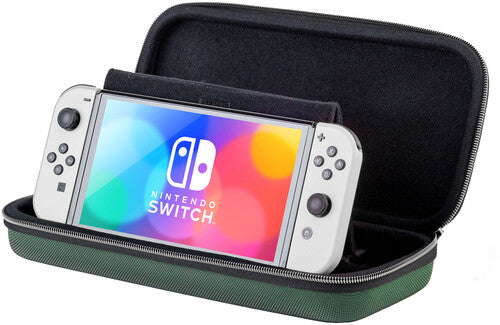 Game Traveler Deluxe Hylian Shield - Zelda Green Case
