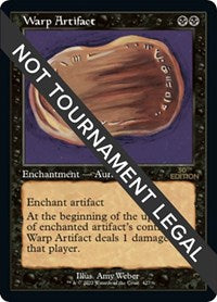 Warp Artifact (Retro Frame)