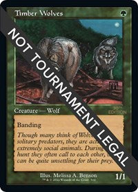 Timber Wolves (Retro Frame)