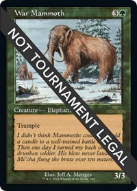 War Mammoth (Retro Frame)