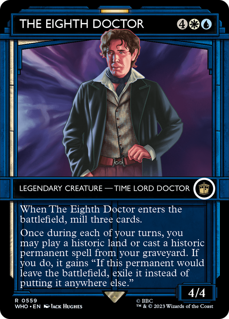 The Eighth Doctor (WHO-559) - : (Showcase) (Borderless) Foil