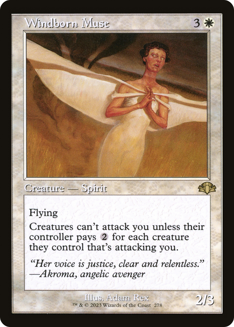 Windborn Muse (DMR-278) -  Foil