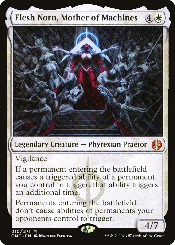 Elesh Norn, Mother of Machines (ONE-010) -  Foil